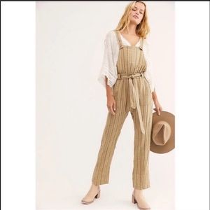 NWT FREE PEOPLE BALLAST ONE OVERALL